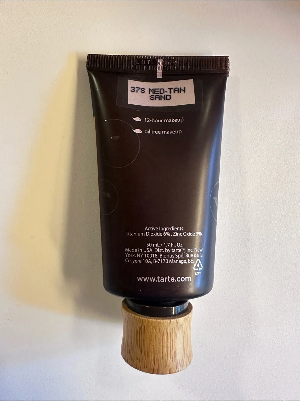 tarte Amazonian Clay Full Coverage Foundation SPF 15 Sunscreen Medium-Tan Sand